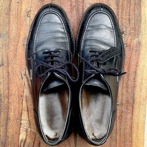Mephisto black leather oxfords, size 11 US
